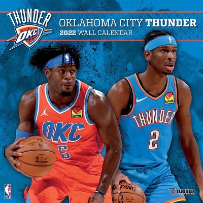 NBA Oklahoma City Thunder 12"x12" Wall Calendar