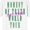 Whitney Houston Moment Of Truth World Tour Crew Neck Short Sleeve Men's White T-shirt - 4 of 4