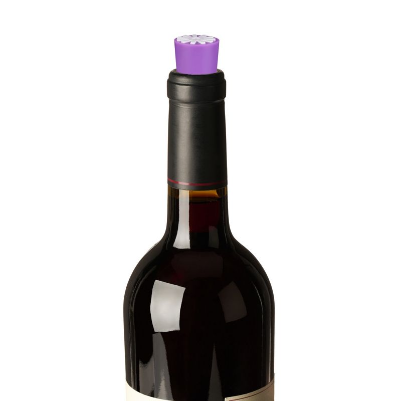 Starburst Silicone Bottle Stopper, Wine Preserver, 2 of 7