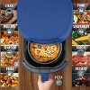 Deco Chef Digital 5.8QT Electric Air Fryer Healthier & Faster Cooking - Blue - 3 of 4