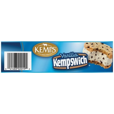 Kemps Vanilla Frozen Kempswich - 4pk