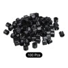 Unique Bargains Round Plastic Reusable Garment Hanger Marker Number Tag Black 100 Pcs - 3 of 3
