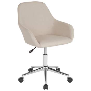 Merrick Lane Home Office Bucket Style Chair with 360 Degree Rotating Swivel
