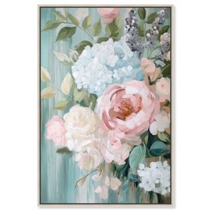 Art Remedy Petals of Spring II Pastel Floral Art  Framed - 1 of 4