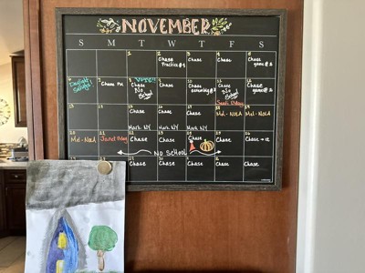 1093 Chalkboard Month Calendar – Osborne Empire Unlimited