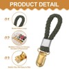 Unique Bargains Cotton Loop Metal Clothing Towel Storage Clips 3.5" - 3 of 4