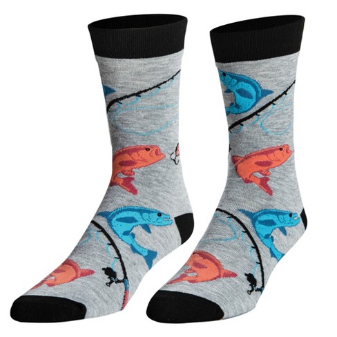 Crazy Socks, Fly Fishing, Funny Novelty Socks, Adult, Large : Target