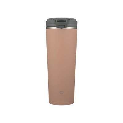Zojirushi 14oz Stainless Steel Tumbler SX-KA40CM - Cinnamon Beige: Insulated Coffee & Water Tumbler