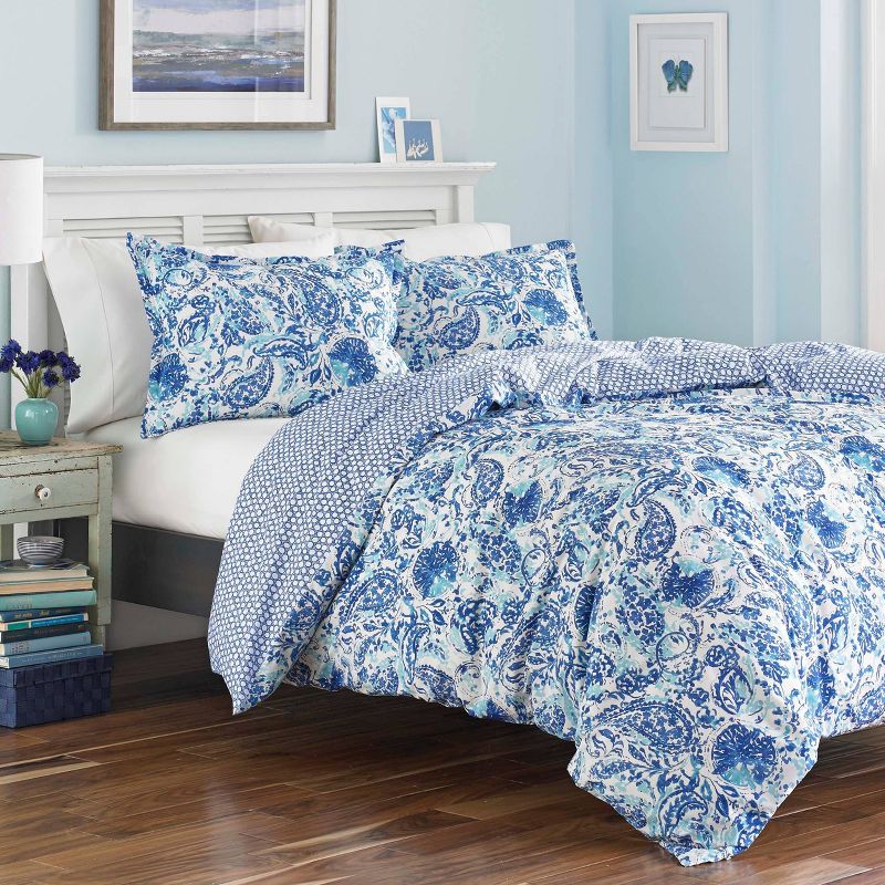 Blue Brooke Comforter Set - POPPY & FRITZ&#174;, 4 of 8
