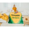 Silver Buffalo Crayola Crayon Box Retro Fleece Throw Blanket | 45 x 60 Inches - 4 of 4