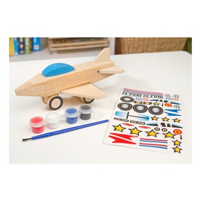 melissa and doug wooden airplane