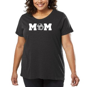 LA Pop Art Soccer Mom - Women's Word Art T-Shirt - 1 of 4