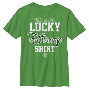 Boy's Disney This is my Lucky Shirt T-Shirt - 1 of 4