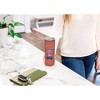 Elanze Designs Captain Struggle Bus Orange Crosshatch 20 ounce Stainless Steel Travel Tumbler - 4 of 4