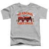 Harry Potter Seasons Greetings Christmas Hogwarts Express Kids T-Shirt For Toddlers Athletic Heather - 2 of 4