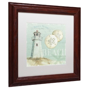 Lisa Audit 'Beach House I' Matted Framed Art - 1 of 4