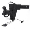 Tri-Ball Adjustable Trailer Hitch (1-7/8"/2"/2-5/16") w/Hook ¨C 6" Drop/Rise Ball Mount for Trucks/RVs/Campers,Anti-Theft Pin Included (1-Piece Set) - 3 of 4