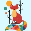 Men's Design By Humans Rainbow Fox By AndyWestface T-Shirt - 2 of 3