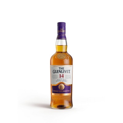 The Glenlivet 14yr Single Malt Scotch Whisky - 750ml Bottle
