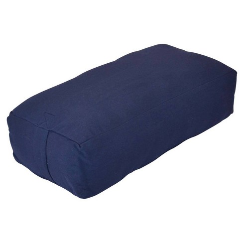 Yoga Direct Supportive Rectangular Bolster - Blue