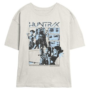 Juniors KPop Demon Hunters Huntrix A Battle For The Fans T Shirt - 1 of 4