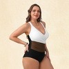Women's Plus Size Color Block Swimsuit with V-Neck and Crisscross Back - Cupshe - 2 of 4