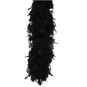 HalloweenCostumes.com  Women Women's 120g Deluxe Black Boa, Black - 1 of 1