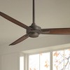 52" Minka Aire Modern 3 Blade Indoor Ceiling Fan Oil Rubbed Bronze Brown for Living Room Kitchen Bedroom Family Dining House Home - 2 of 4