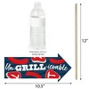Big Dot of Happiness Funny Missed You BBQ - Backyard Summer Picnic Party Photo Booth Props Kit - 10 Piece - 3 of 4