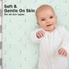 KeaBabies 2pk Soothe Fitted Crib Sheets Neutral, Organic Baby Crib Sheets, Fits Standard Nursery Baby Mattress - 4 of 4