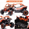 Ride on UTV with RC for Kids, 2 Seats Width Electric Vehicle, EVA Wheels,Music,Head+Tail Light, Licensed by CAN-AM UTV - 2 of 4