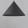 ET2 Lighting Pitch 1 - Light Pendant in  Black - 2 of 4
