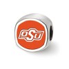 Black Bow Jewelry Sterling Silver Oklahoma State Cowboys NCAA Bead Charm - 2 of 4