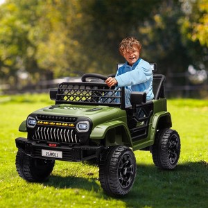 12V Kids Ride on Car with Remote Control, Electric Ride on Toy for Toddlers 4 Wheel Vehicle - 1 of 4