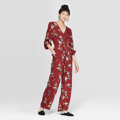 target floral jumpsuit