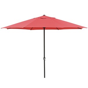 Yescom 13FT XL Large UV 30+ Aluminum Outdoor Patio Umbrella for Table Garden Deck Market Yard Restaurant Hotel Pool Red - 1 of 4