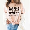 Simply Sage Market Women's Camping Is My Favorite Season Short Sleeve Graphic Tee - 2 of 3
