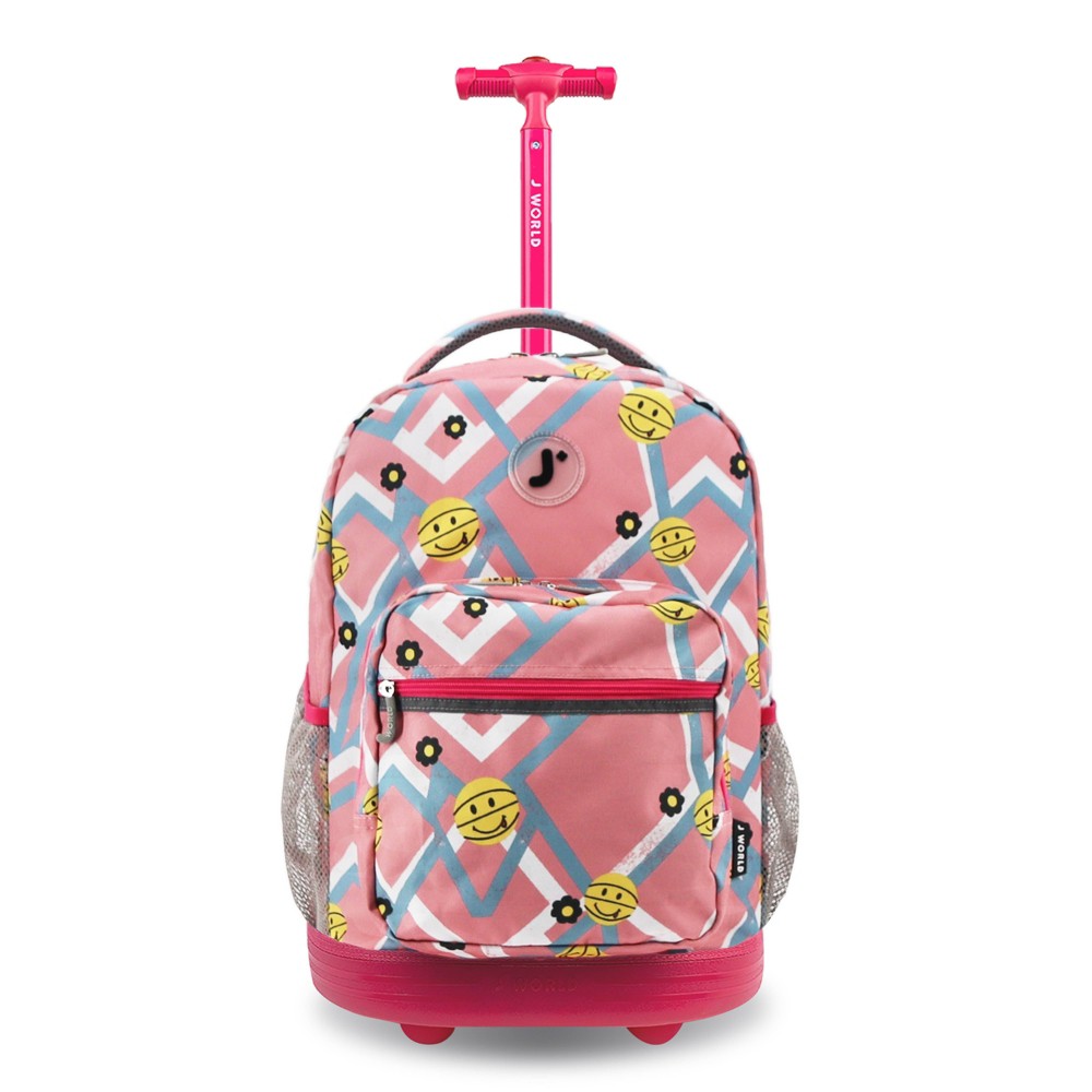 Photos - Backpack JWorld Sunrise Kids' 20" Rolling  - Basketbally