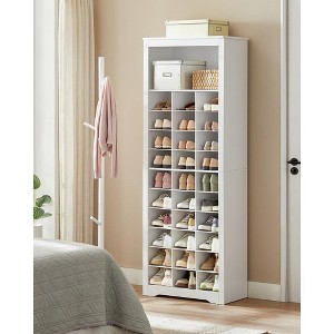 10-Tier Shoe Storage Cabinet, Holds 30 Pairs, Shoe Rack for Entryway & Bedroom - 1 of 4