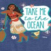 Girls' - Disney Princess - Moana Take Me To The Ocean Fitted Short Sleeve Graphic T-Shirt - 2 of 4