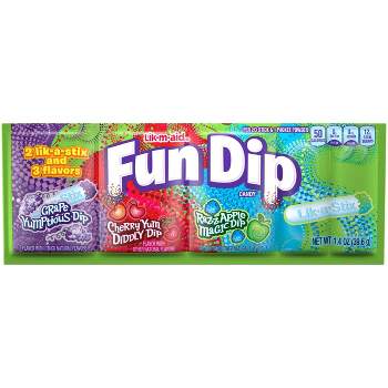 Lik-M-Aid Fun Dip Powdered Candy - 1.4oz