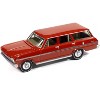 1963 Chevrolet II Nova 400 Wagon Riverside Red "Vintage Muscle" Series 1/64 Diecast Model Car by Auto World - 2 of 4