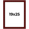 PosterPalooza | Weathered Red Picture Frame - UV Acrylic, Foam Board Backing, Hanging Hardware - 2 of 4