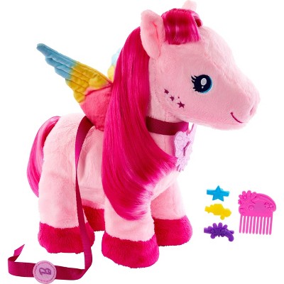 Barbie A Touch of Magic Walk &#38; Flutter Pegasus Plush