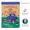 Magnolia Garden Football In Florida Blue 13 x 18 Polyester Outdoor Hanging Garden Flag - 2 of 2