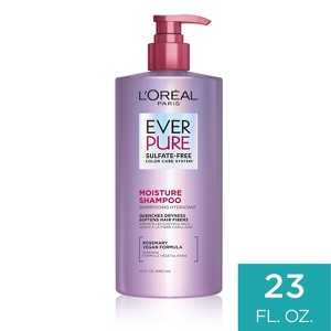 L'Oreal Paris EverPure Moisture Rosemary Oil Shampoo for Dry Hair - 1 of 4