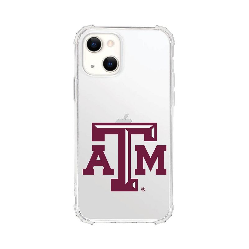 NCAA Texas A&#38;M Aggies Clear Tough Edge Phone Case - iPhone 13 mini, 1 of 5
