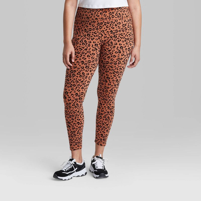 Women's High-Waisted Classic Leggings - Wild Fable™, 3 of 11