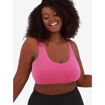 Yogalicious 2 Pack Seamless V-neck Sports Bra - Sweet Lilac/white - Small :  Target