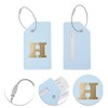Unique Bargains Luggage Tag Light Blue 1 Pc - 3 of 4